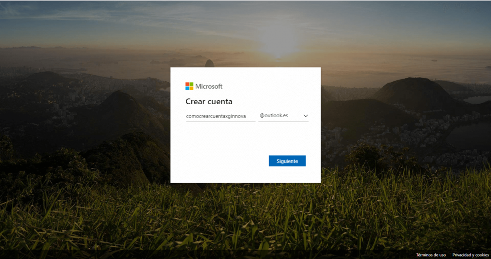 Tutorial paso a paso de cómo crear una cuenta de hotmail o outlook
