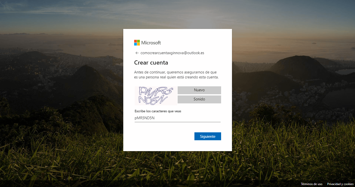 Tutorial paso a paso de cómo crear una cuenta de hotmail o outlook