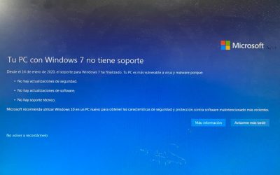 ¡Importante! Actualiza el ordenador a Windows 10 lo antes posible