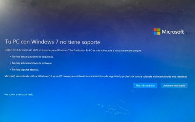¡Importante! Actualiza el ordenador a Windows 10 lo antes posible