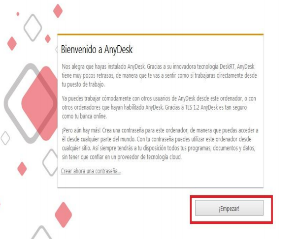 Bienvenido a AnyDesk