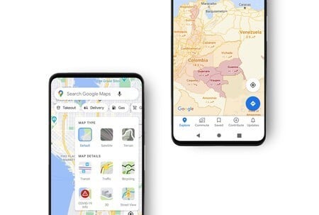 Google Maps añade una función que te indica la densidad de casos de Covid-19 por zonas