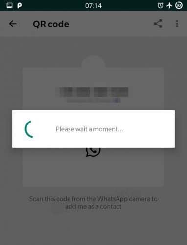 nueva actualización codigo QR Whatsapp